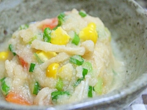 子供が喜ぶコーン入り◎卯の花（おからの炒り煮）